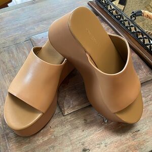 Tony Bianco Platform Wedge Slides
